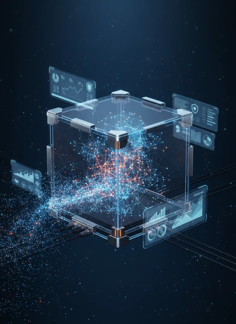 Rappresentazione visiva di un agent harness che orchestra un modello LLM all'interno di un'infrastruttura software